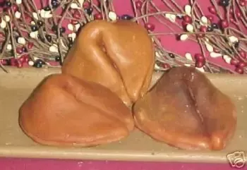 Fortune Cookie Small Soap 1 Cavity Silicone Mold 472