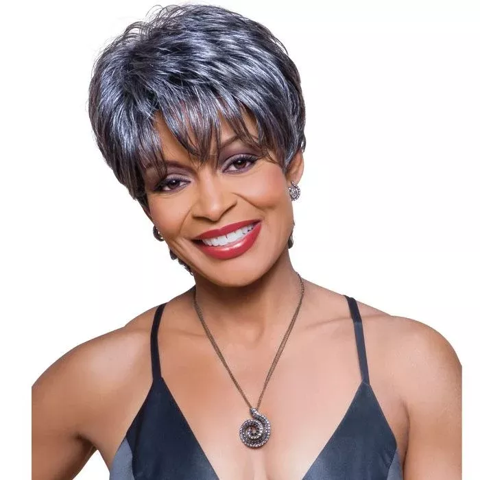 Foxy Silver Wig KATHY
