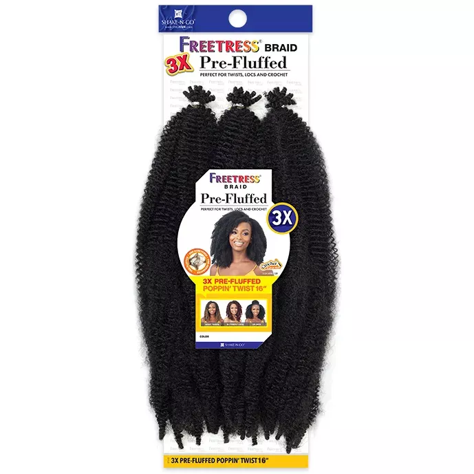 FreeTress: 3X Pre-Fluffed Poppin’ Twist 20”