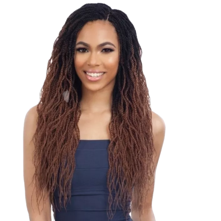 FREETRESS: 3X PRE-STRETCHED NATURAL WAVY TWIST 18