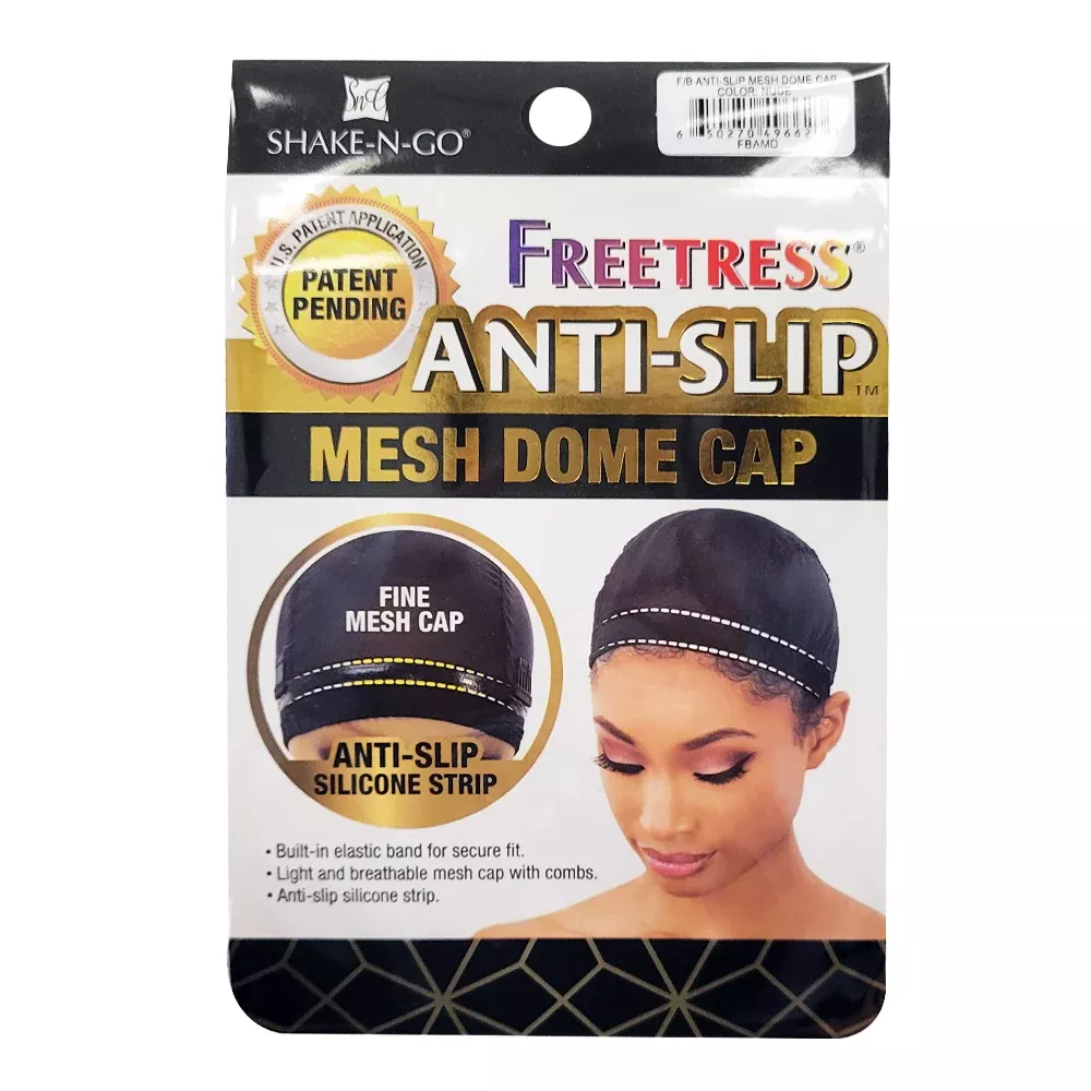 FREETRESS ANTI-SLIP MESH DOME CAP NUDE-[SFBAMDNUDE]