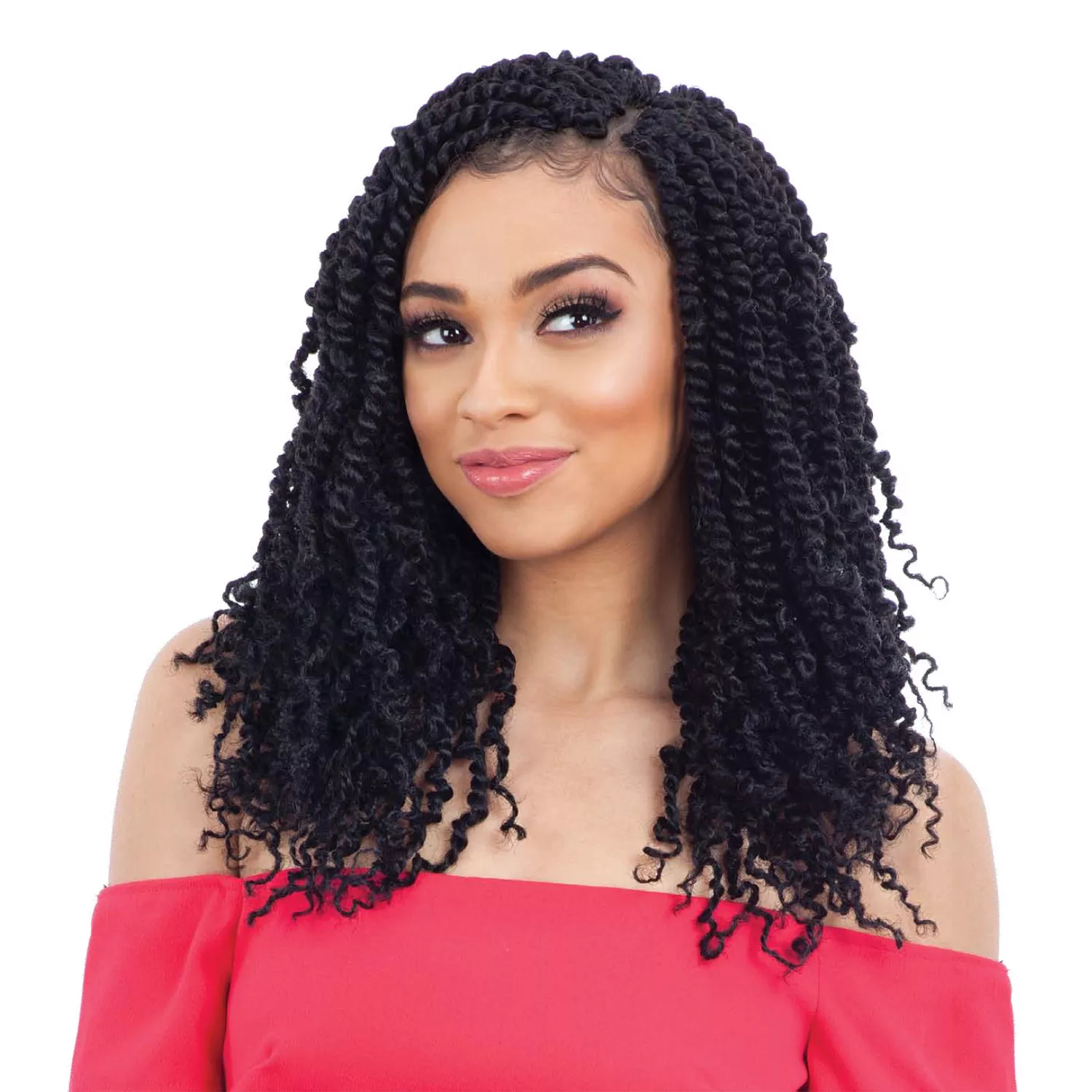 FREETRESS CROCHET BRAIDS 2X SPRING TWIST 12 "