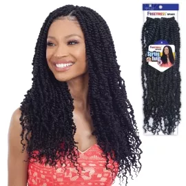 FREETRESS CROCHET BRAIDS SPRING TWIST 18 "