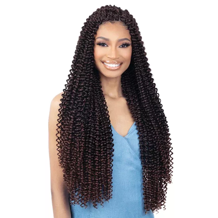 Freetress Crochet & Latch Hook 3 Bundle Pack Braid – 3X TAHITI WATER CURL EXTRA LONG