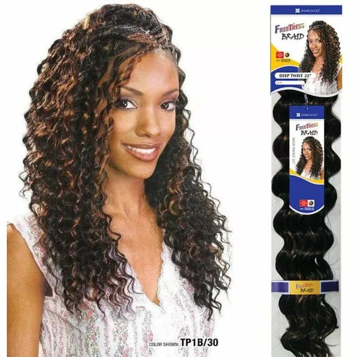 FreeTress: Deep Twist 22″ Crochet Braids