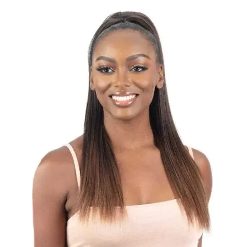 FreeTress Equal Drawstring Ponytail Lite Yaky Straight 24″