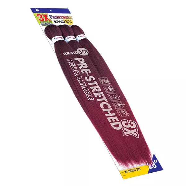 FREETRESS EQUAL SYNTHETIC BRAID 3X BRAID 301 28" [SKBTX28]