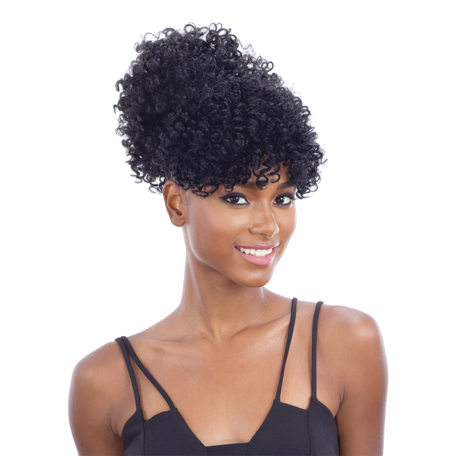 Freetress Equal Synthetic Hair Drawstring Ponytail & Bang Pony Pop Bobo 2Pcs