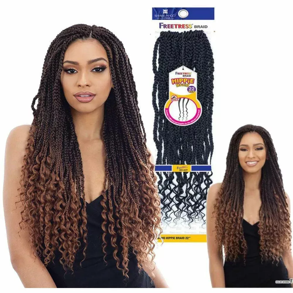 FreeTress: Hippie Braid 22″ Crochet Braids – FINAL SALE