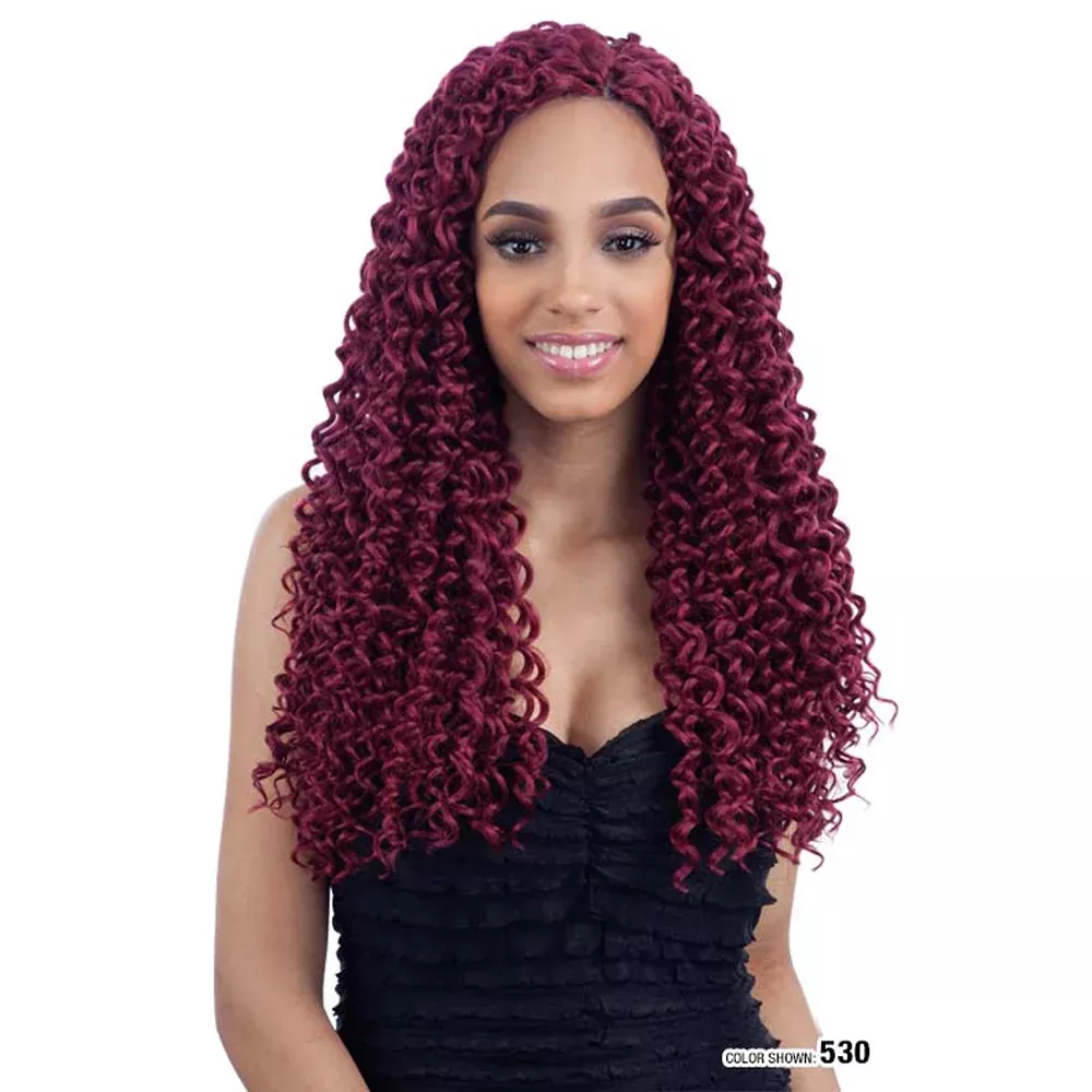 FREETRESS SYNTHETIC BRAID BEACH CURL 18″ [SKBEX18]