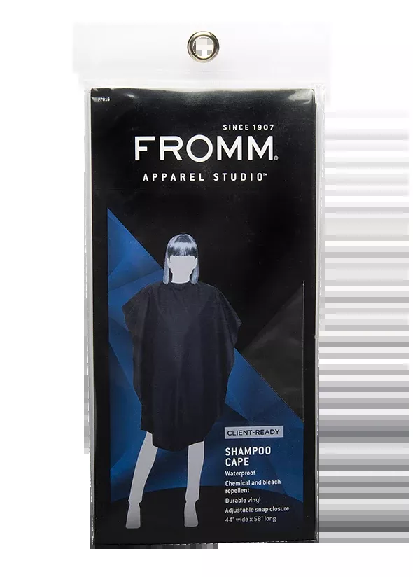 Fromm Client Shampoo Cape – Black