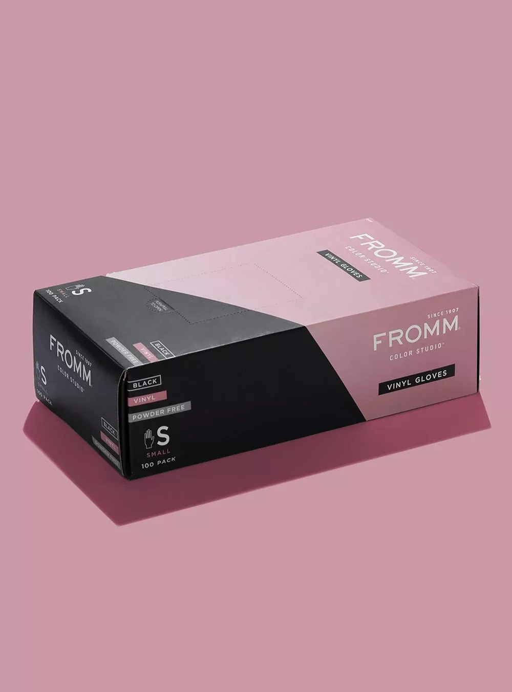 Fromm Small Vinyl Powder-Free Gloves - 100 pack