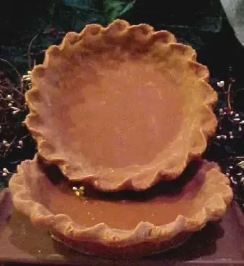 Full Bottom 9 In Deep Pie Crust Silicone Mold1098