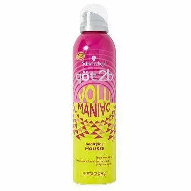 Göt2b: "Volumaniac" Bodifying Mousse 8oz