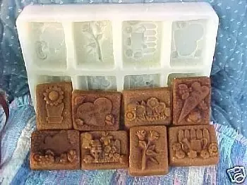 Garden Tarts 2.oz8 Cavity Silicone mold300