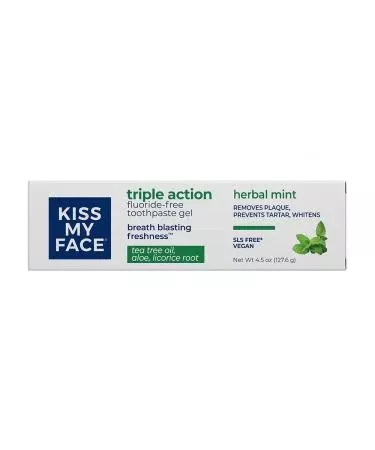 Gel Fluor-Free Toothpaste – Triple Action