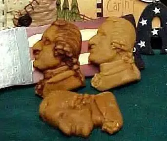 George Washington Tarts 9 Cavity Silicone Mold6006