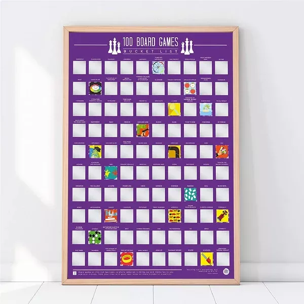GIFT REPUBLIC 100 BOARD GAMES POSTER