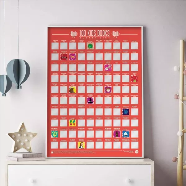 GIFT REPUBLIC 100 KIDS BOOKS POSTER