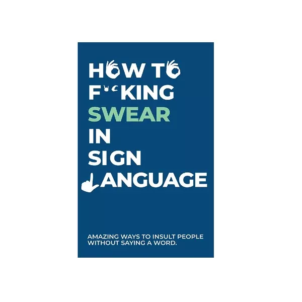 GIFT REPUBLIC HOW TO SWEAR IN SIGN LANGUAGE CARDS