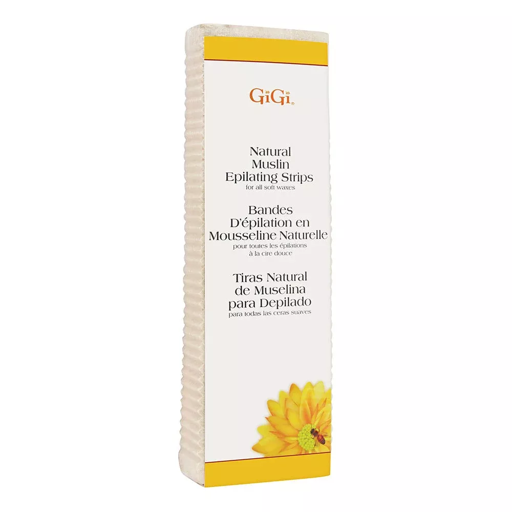 GiGi Natural Epilating Strips Large ( 3″ x 9″ ) 100 Strips