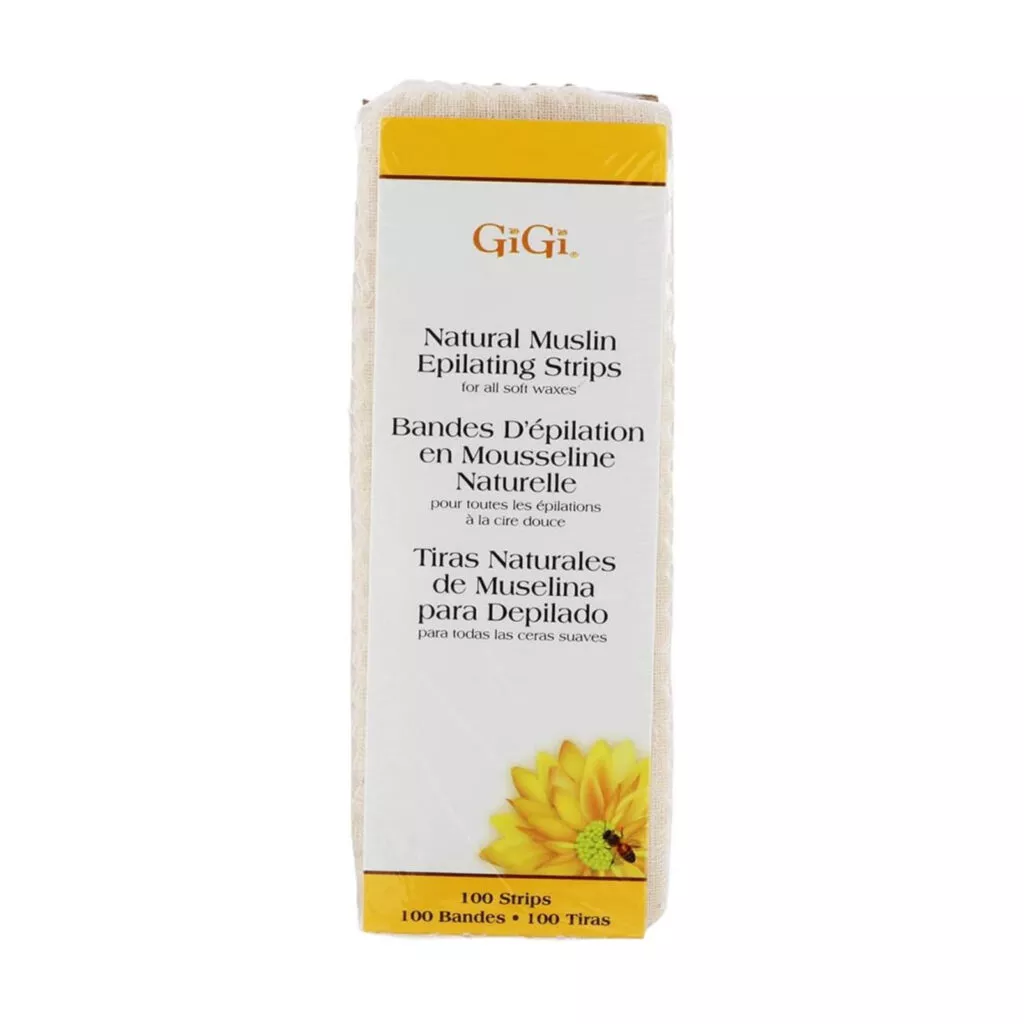 GiGi Small Natural Muslin Epilating Strips