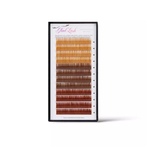 Glad Lash Professional Lashes – Shades of Brown