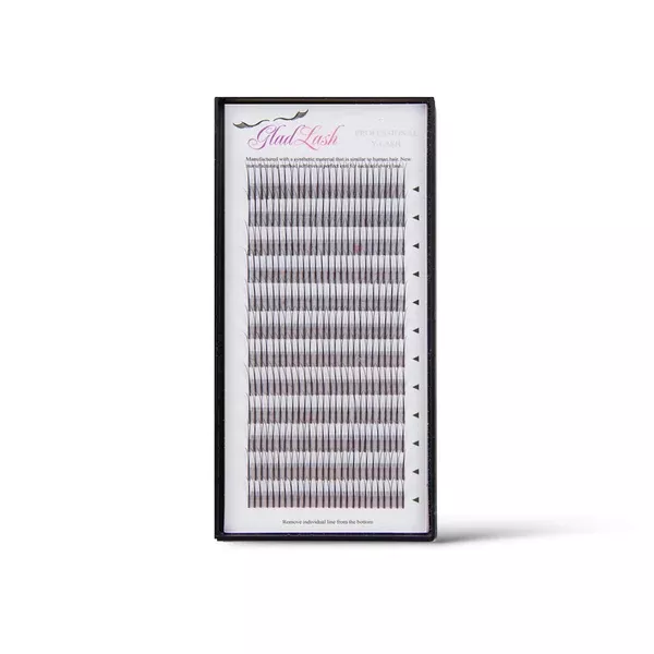 Glad Lash Signature Double Configuration 2D Y Eyelashes