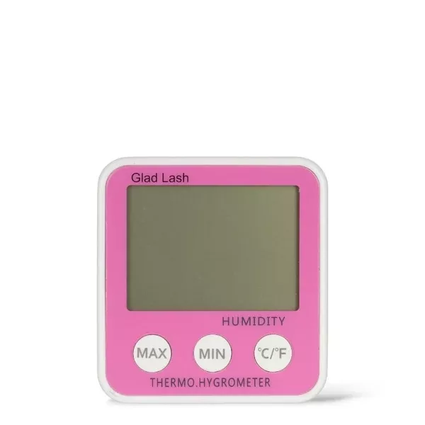 GladGirl Eyelash Extension Hygrometer & Thermometer