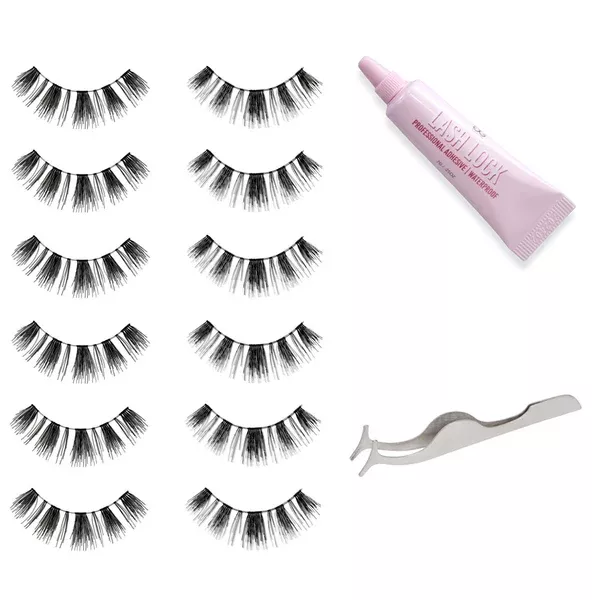 GladGirl False Lashes Bundle – February