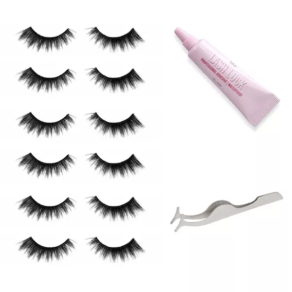 GladGirl False Lashes Bundle – Giselle
