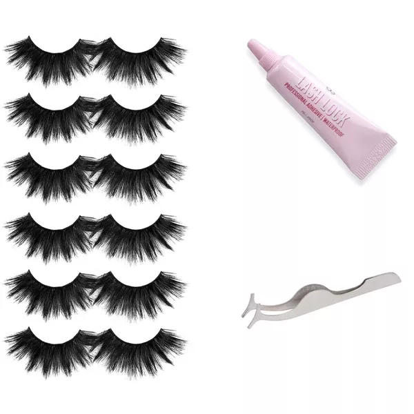 GladGirl False Lashes Bundle – Pearl