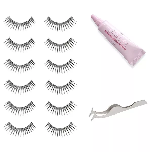 GladGirl False Lashes Bundle – Strip Bare