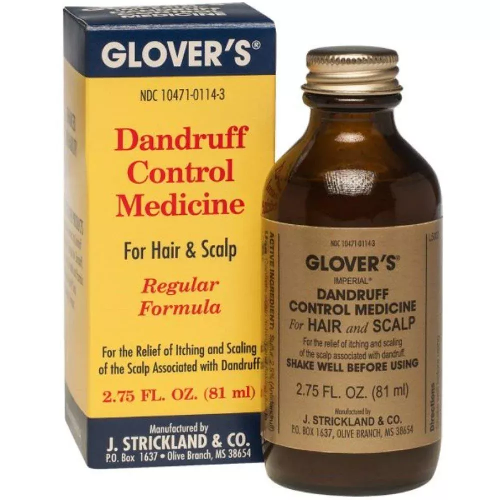 Glover's Hair Dandruff Control Medicine Regular Formula