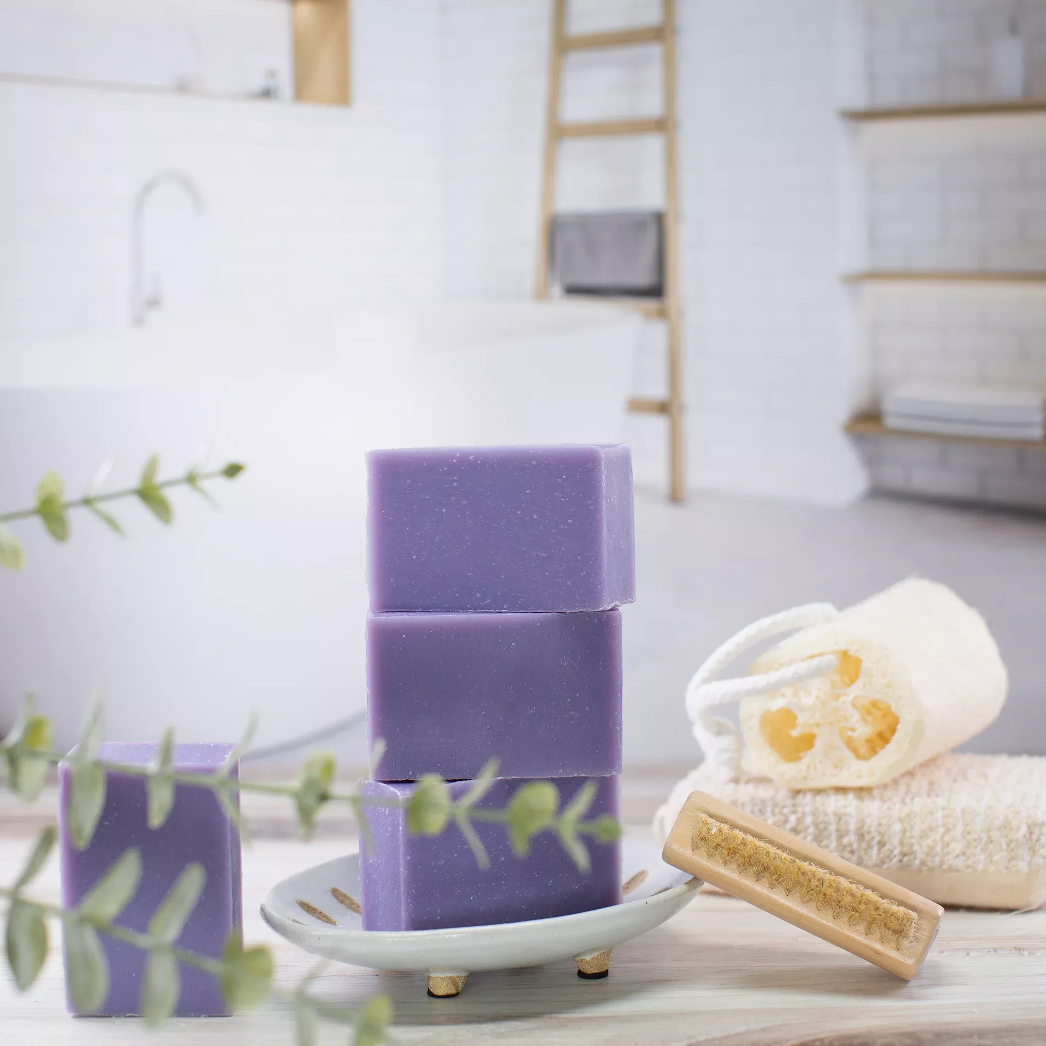 Goat Milk Lavender Bar Soap – 5oz