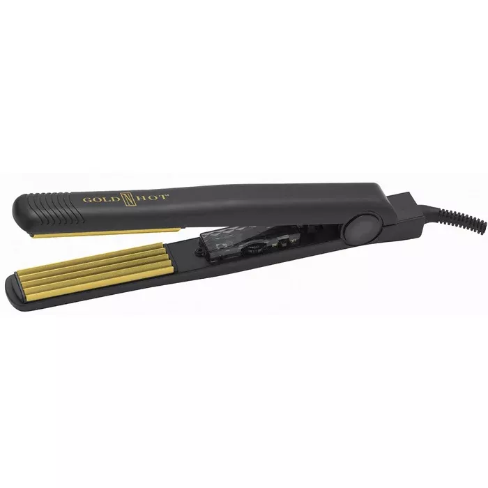 Gold N Hot Professional 1″ Ceramic Micro Crimping Iron