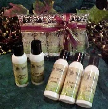 Gorgeous Gift Tuck Box with Natural Lotions 2.0Z