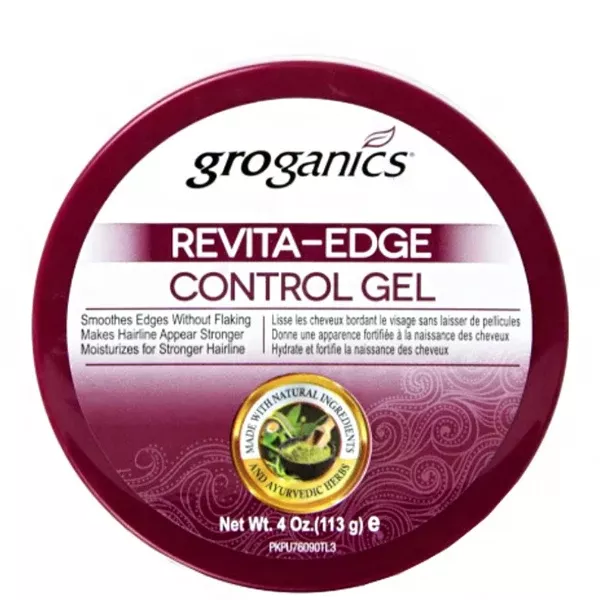 Groganics Revita Edge Control Gel 4oz