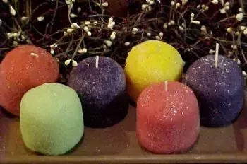 Gum Drop Votive 1 Cavity Silicone Mold 1200