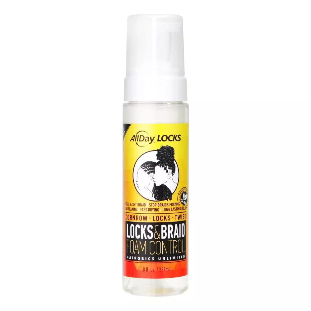 Hairobics All Day Locks & Braid Foam Hair Control