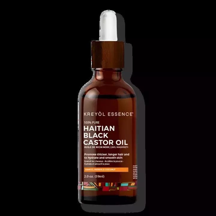 Haitian Black Castor Oil - Mango, Papaya & Coconut