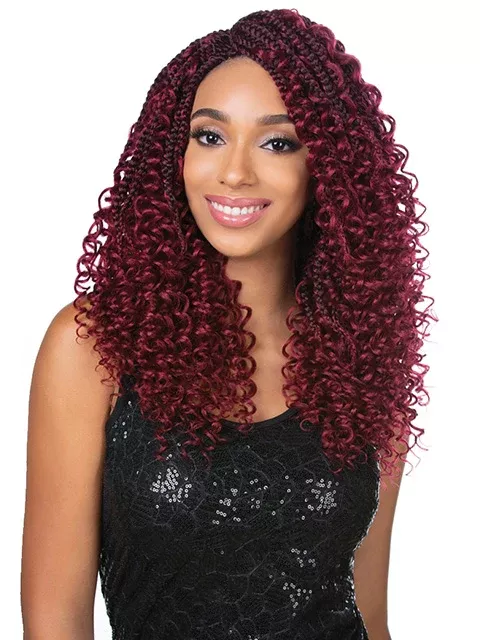 Harlem 125 Kima 2X BOHO BOX BRAID Crochet Braid 16 KBX16