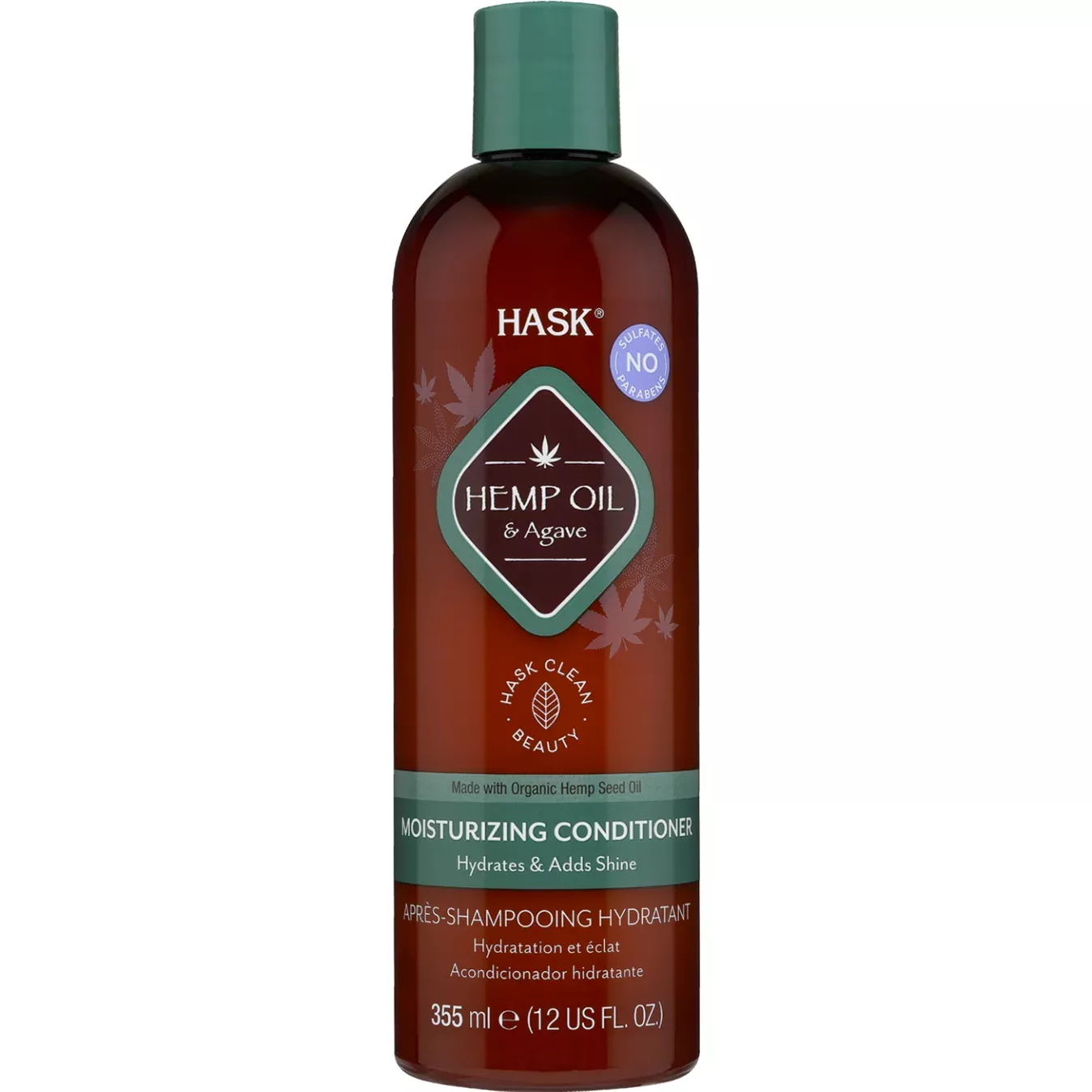 Hask: Hemp Oil & Agave Moisturizing Conditioner 12oz