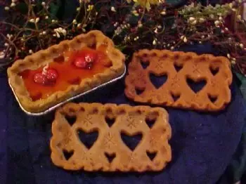 Heart Cobbler Pie 1 Cavity Silicone Mold2221