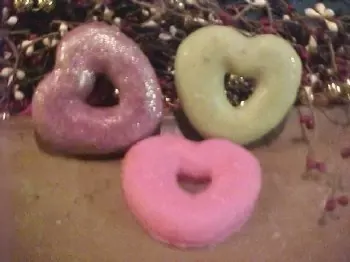 Heart Cookie Small Soap 1 Cavity Mold 2017