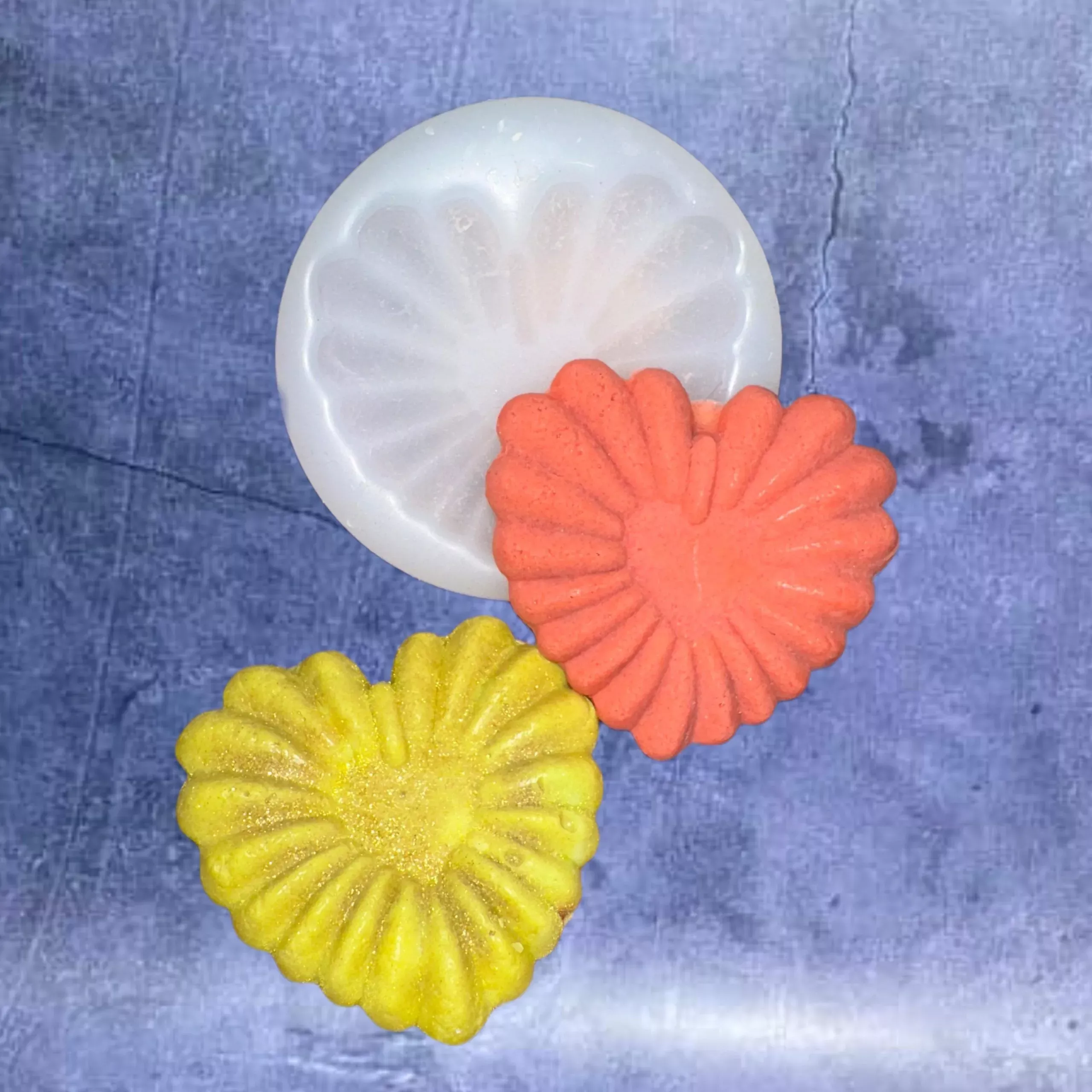 Heart Cookie Small Soap 1 Cavity Silicone Mold 2133