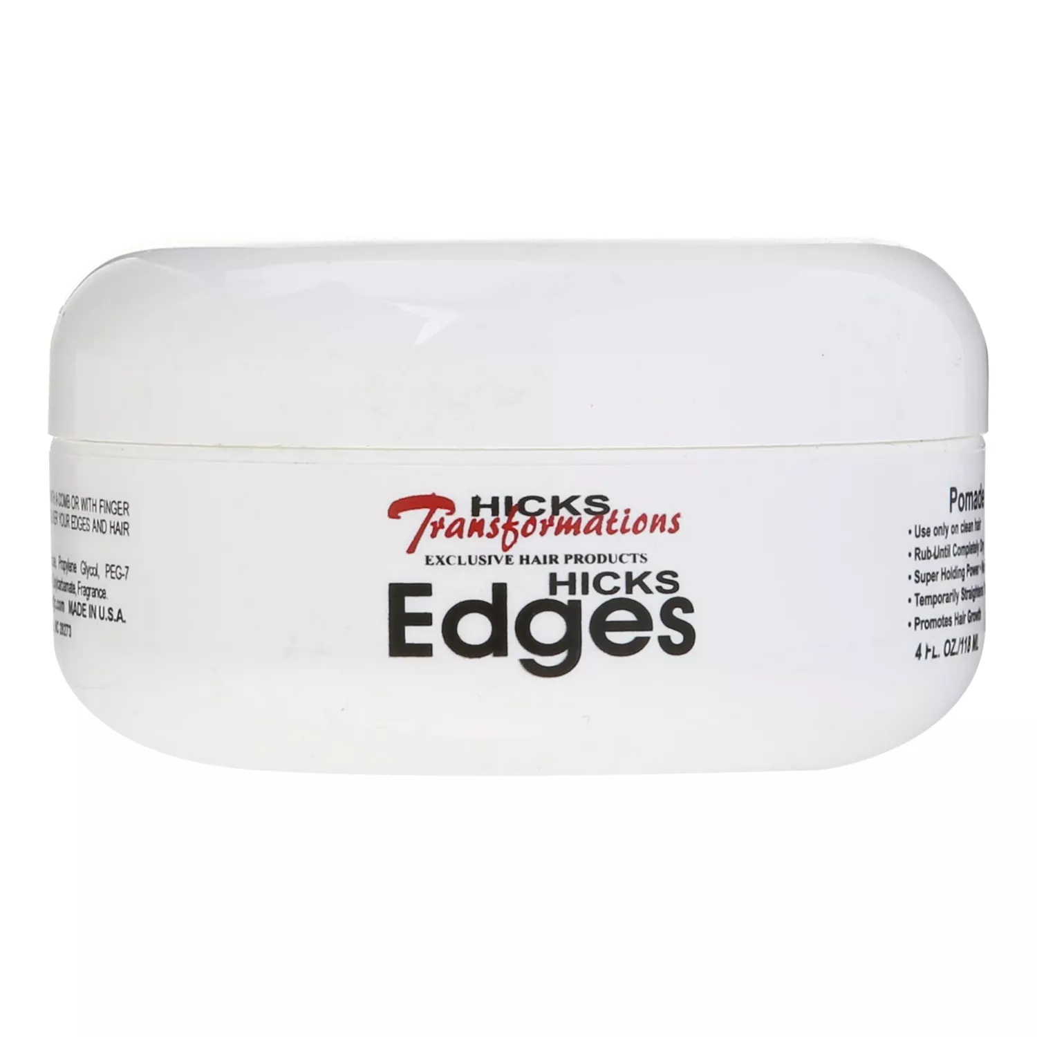 HICKS Total Transformations Edges Pomade 4oz (edge control)