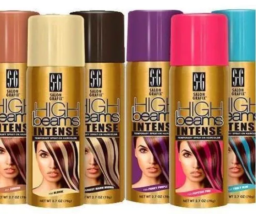 High Beams Temporary Spray-On Color