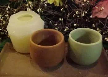 Hollow Cup 1 Cavity Silicone Mold 1422