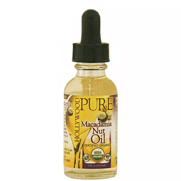 Hollywood Beauty Pure Macadamia Nut Oil 1oz